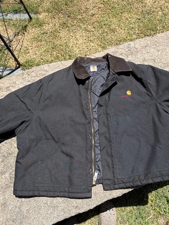 Carhartt Other - Vintage Carhartt Black Duck Blanket Lined J01 Detroit Work Jacket 2XL US